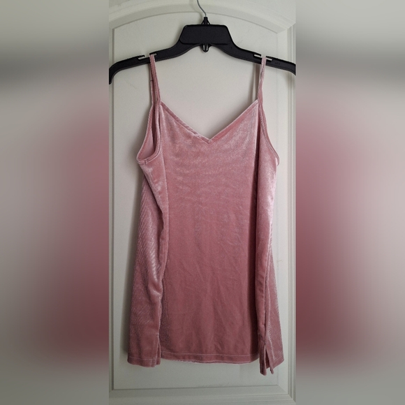 Old Navy Velvet Sleeveless Tank Top Cami Shirt Womens Sz Small NEW NWT - Picture 2 of 4